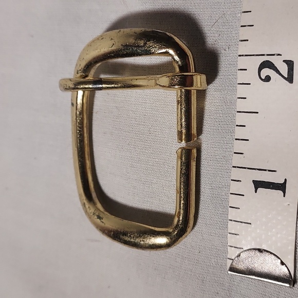 Vintage Horseshoe Shape Belt Buckle Lot of 3 One Prong Style - Picture 4 of 7